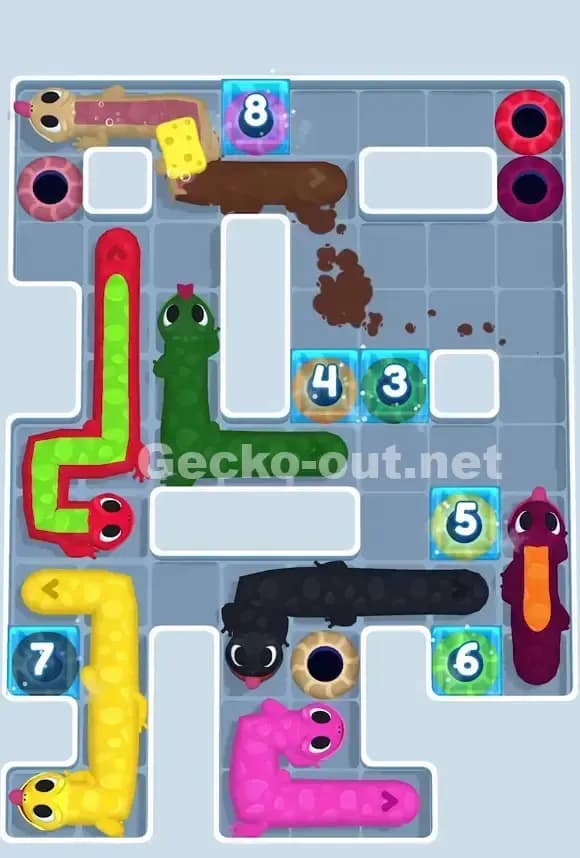 Gecko Out Level 847 Solution 2