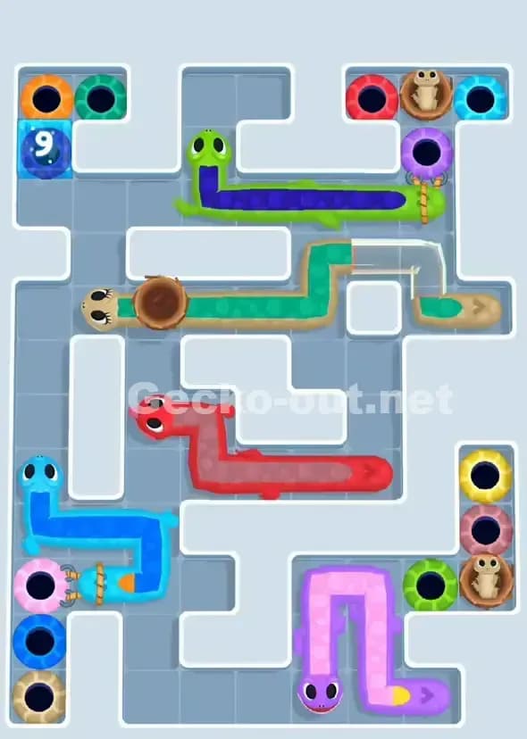 Gecko Out Level 888 Screenshot