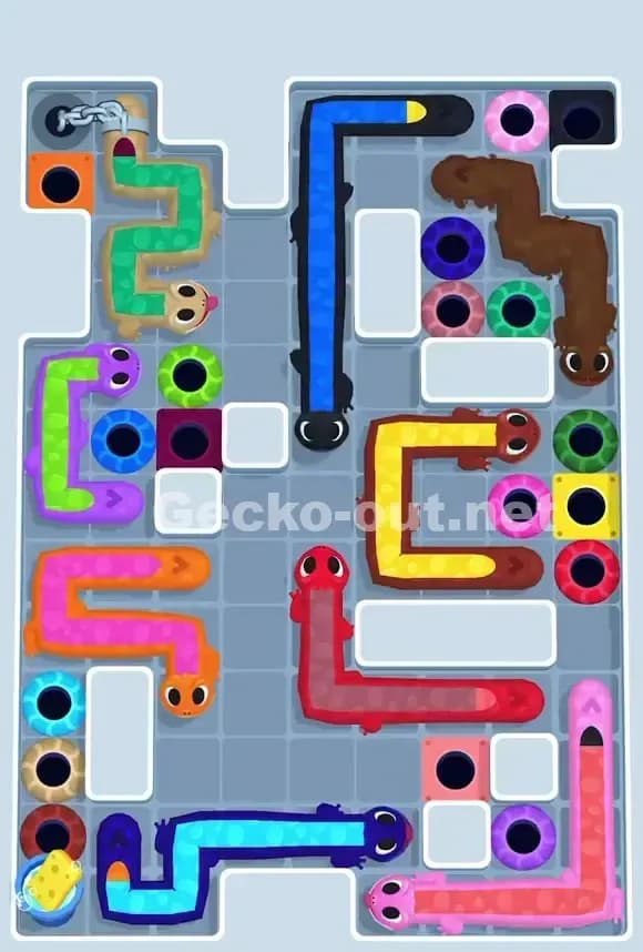 Gecko Out Level 709 Solution 1