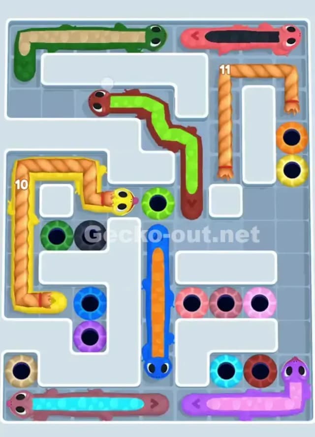 Gecko Out Level 1048 Solution 1