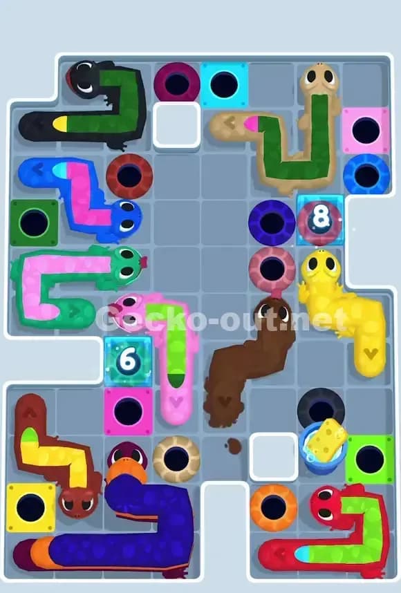 Gecko Out Level 855 Solution 1