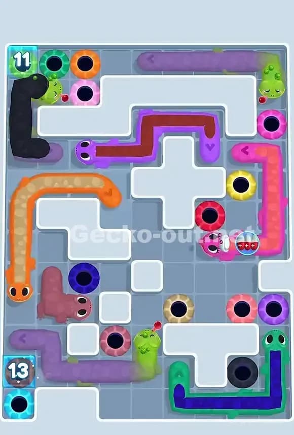 Gecko Out Level 807 Gameplay