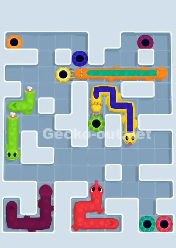 Gecko Out Level 887 Solution 3