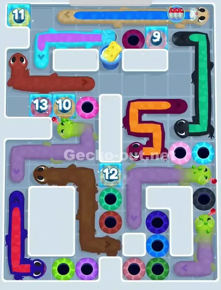 Gecko Out Level 1126 Screenshot