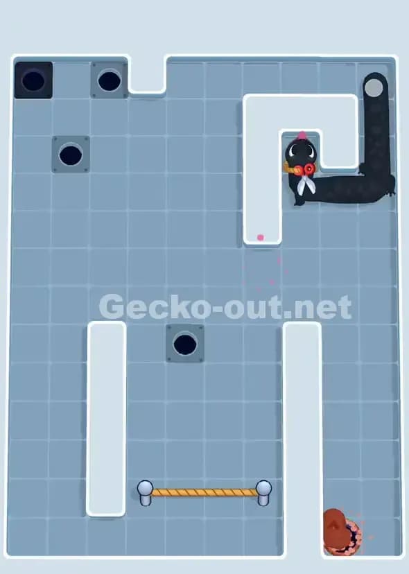 Gecko Out Level 718 Solution 3