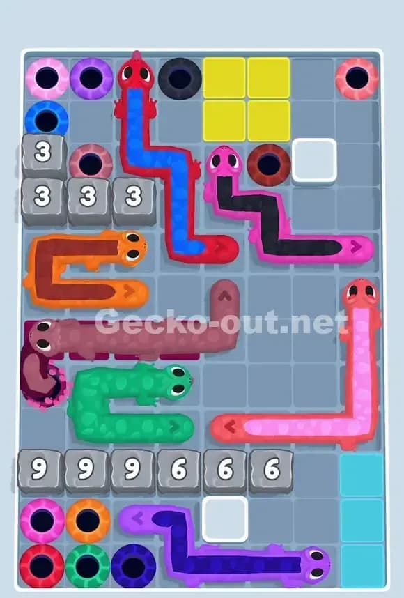 Gecko Out Level 810 Solution 2