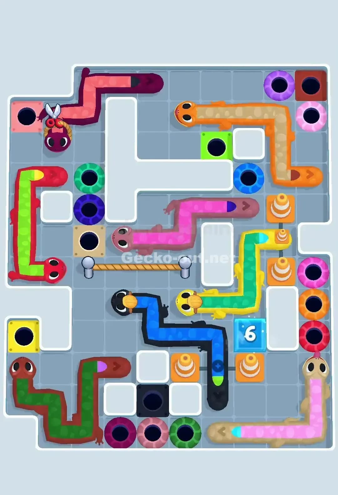 Gecko Out Level 682 Screenshot