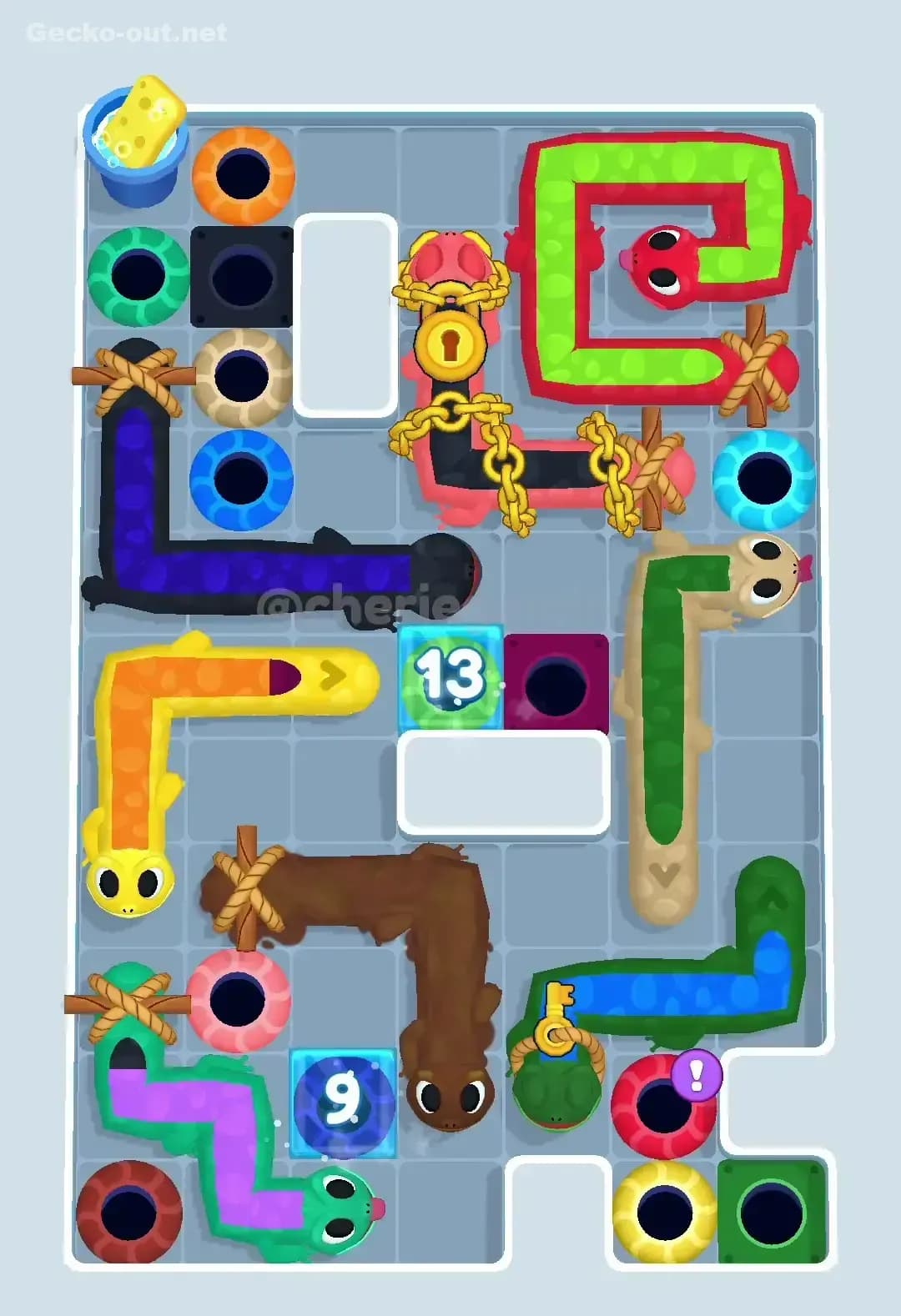 Gecko Out Level 483 Screenshot