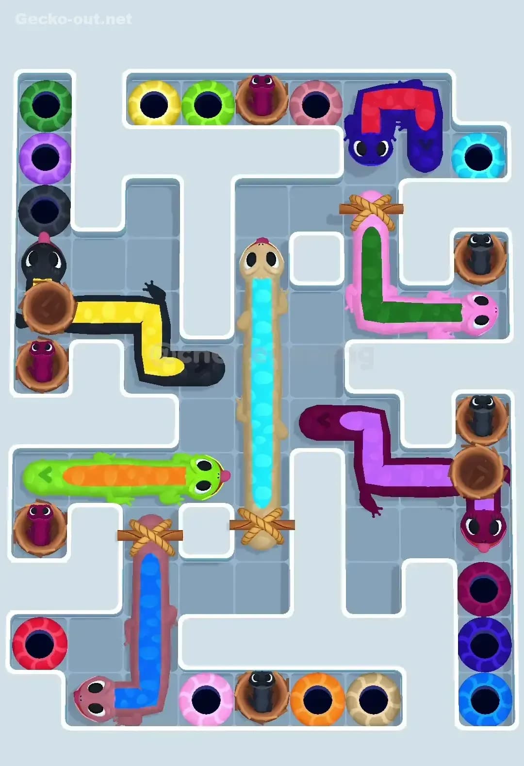 Gecko Out Level 643 Screenshot