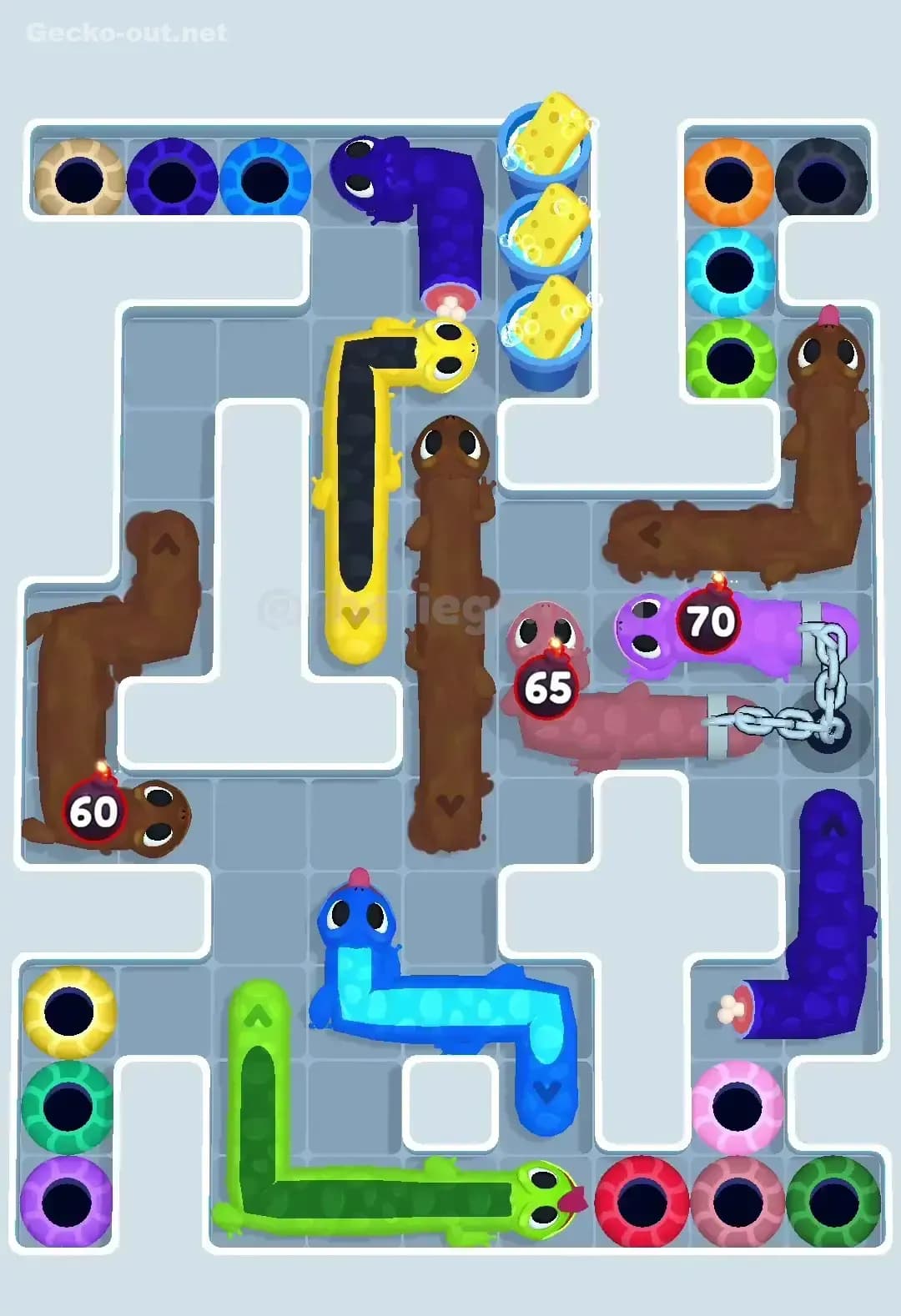 Gecko Out Level 630 Screenshot
