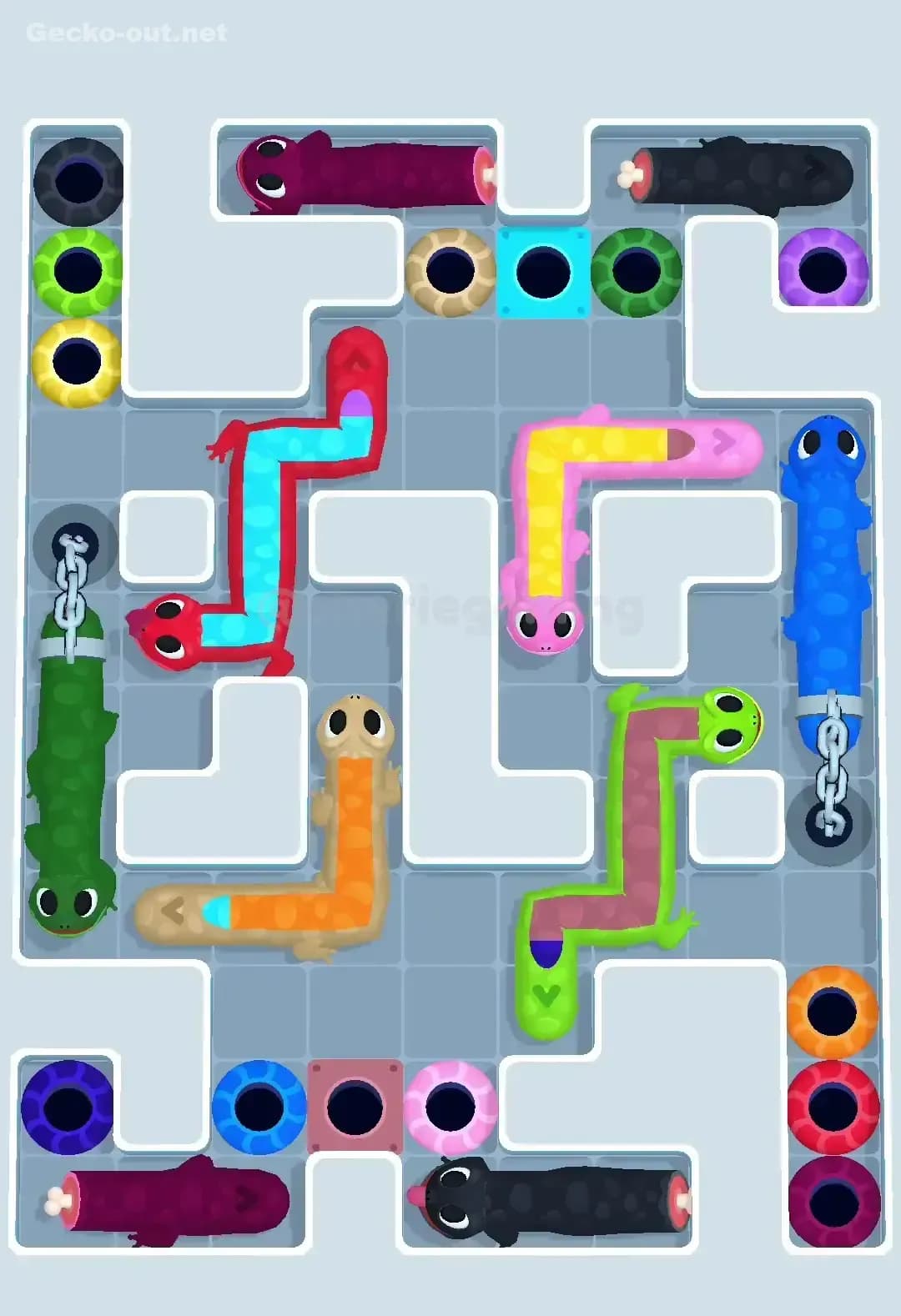 Gecko Out Level 629 Screenshot