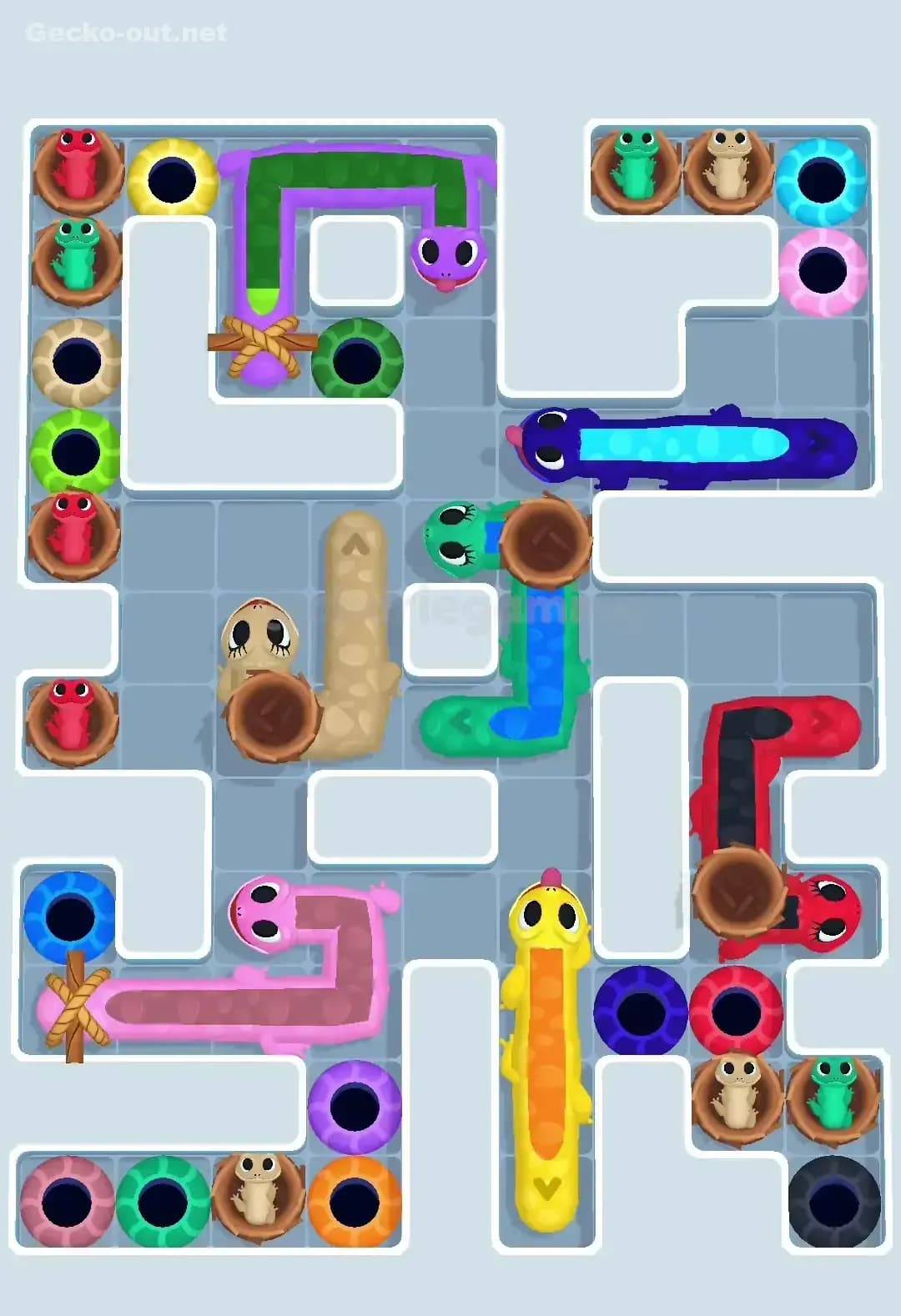 Gecko Out Level 628 Screenshot