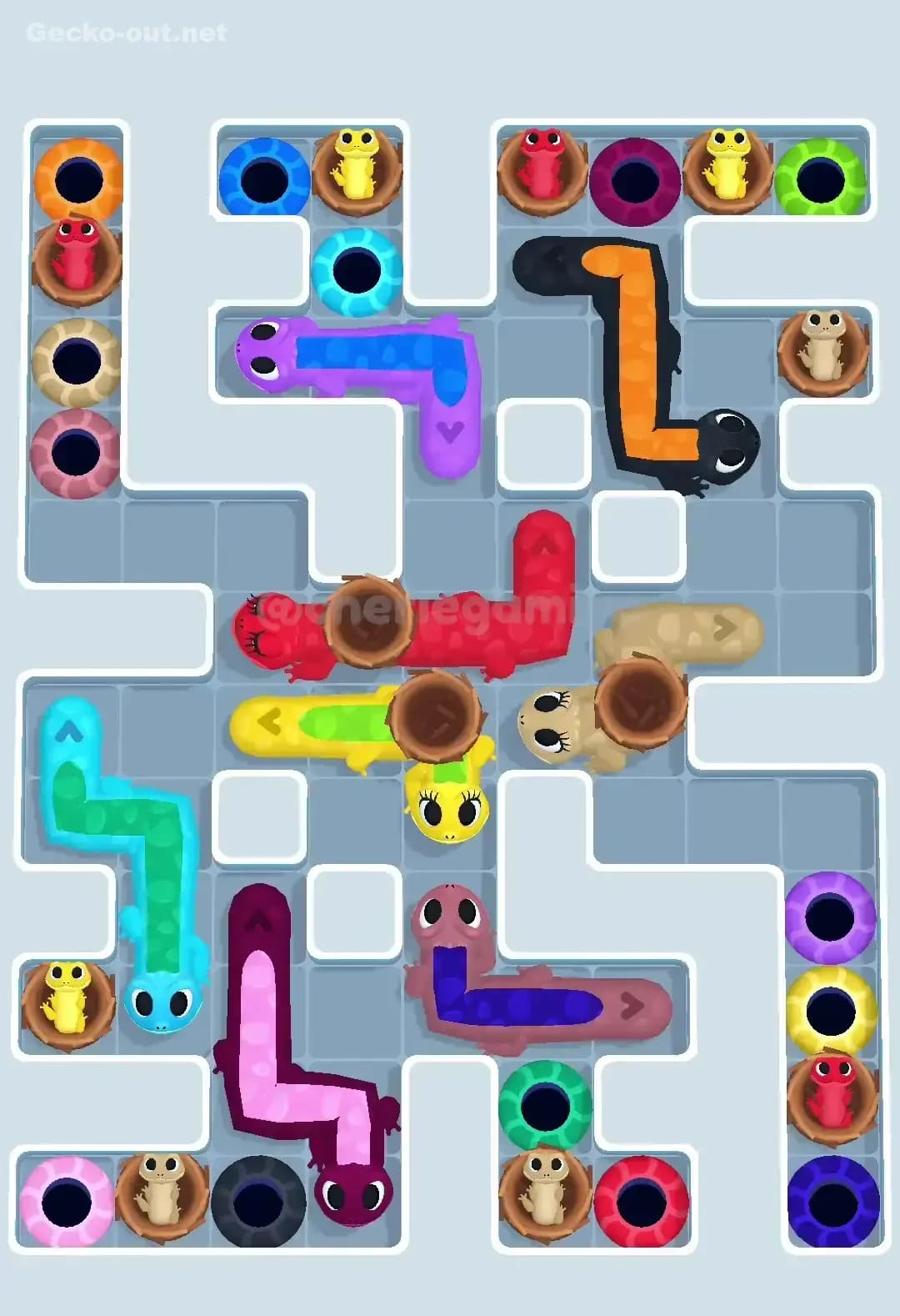 Gecko Out Level 625 Screenshot