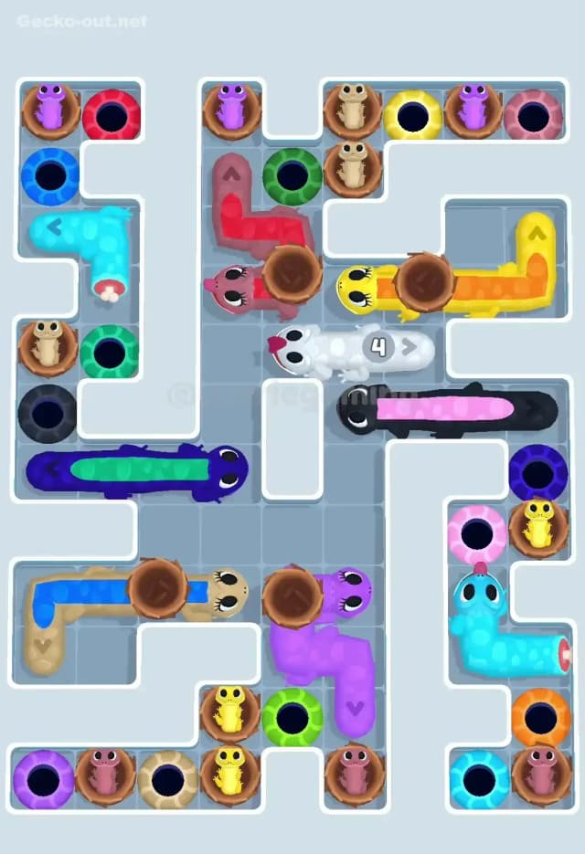 Gecko Out Level 624 Gameplay