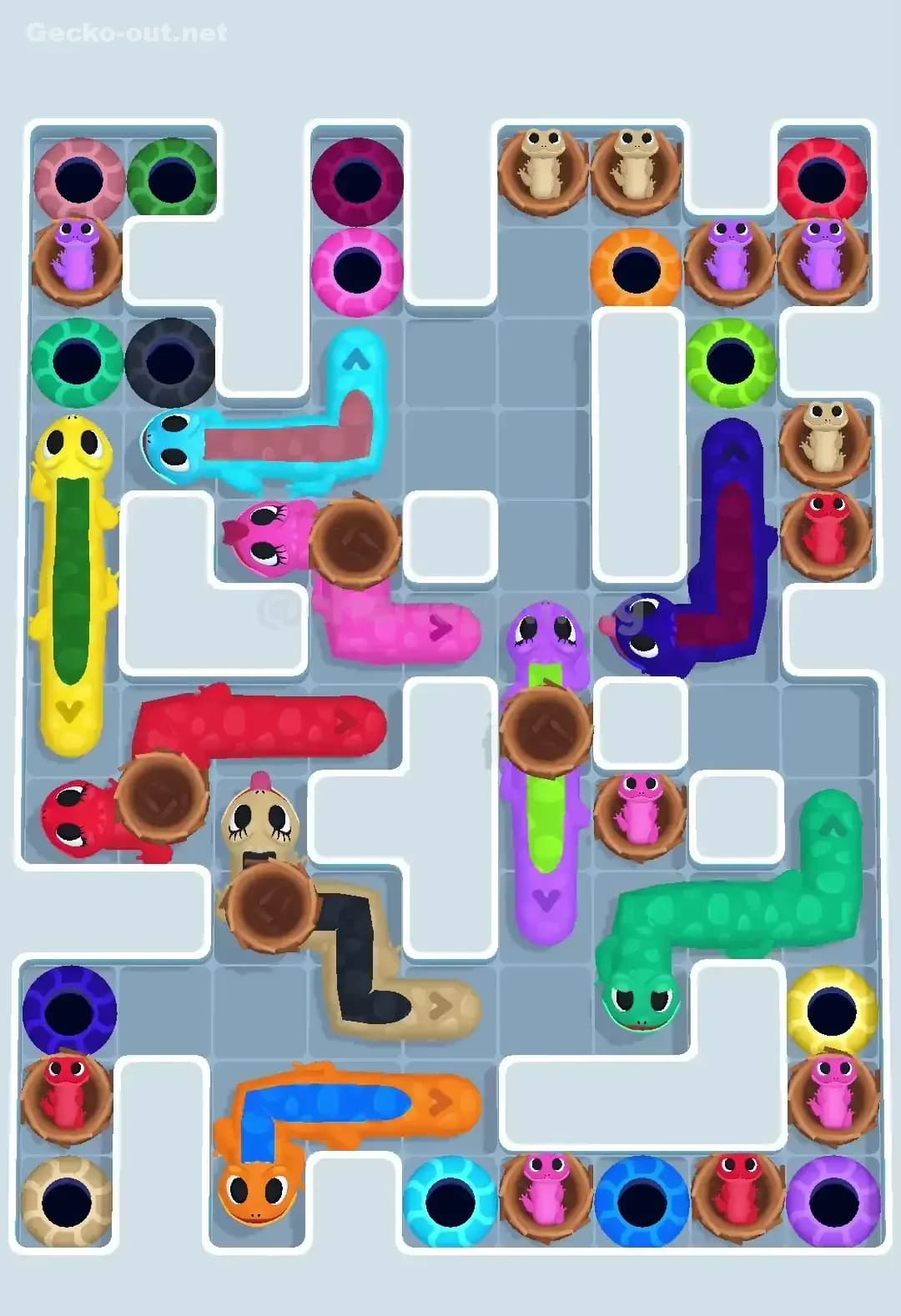 Gecko Out Level 623 Screenshot