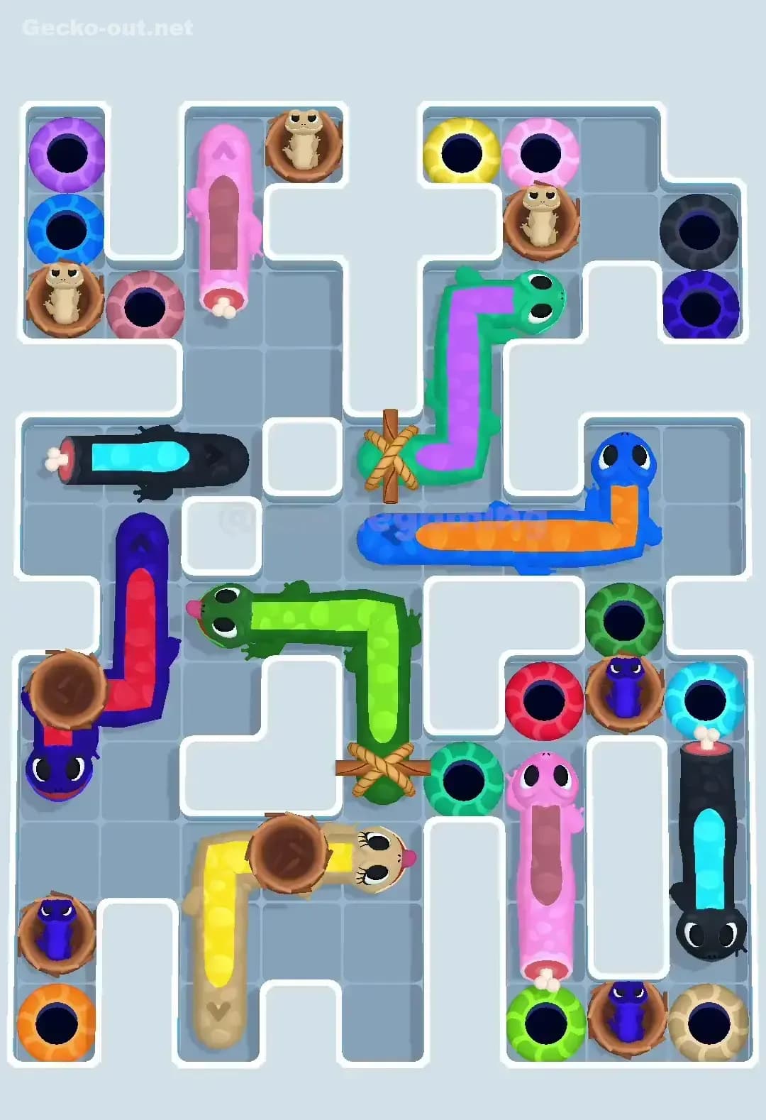 Gecko Out Level 619 Screenshot