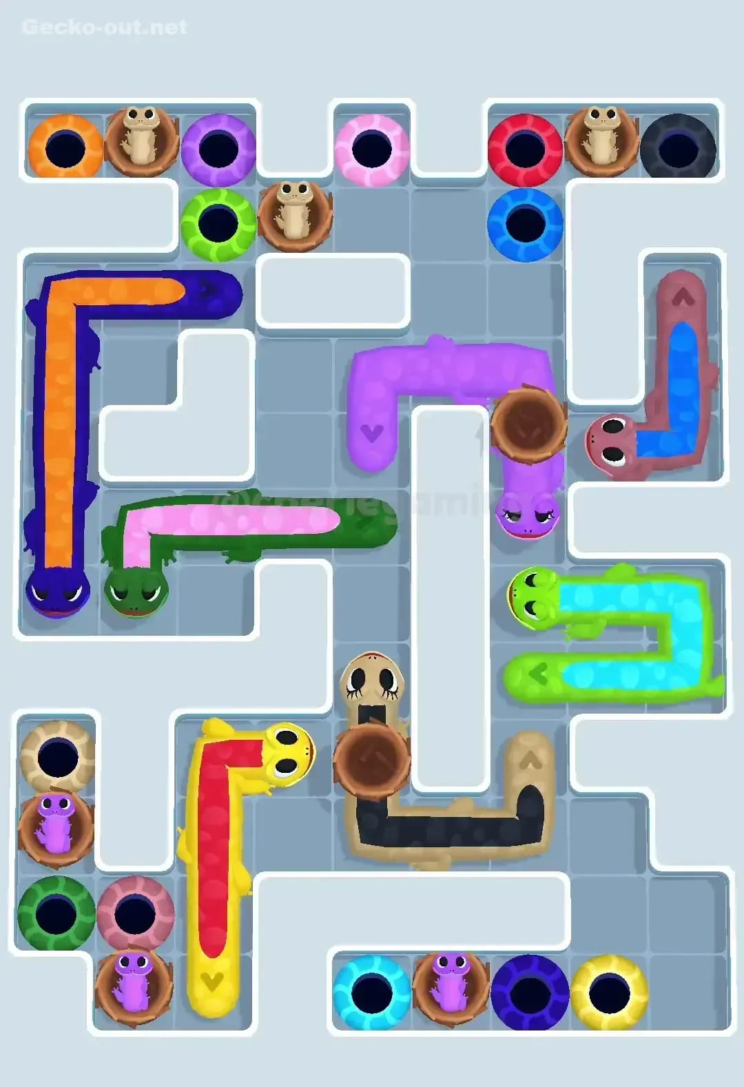 Gecko Out Level 616 Screenshot