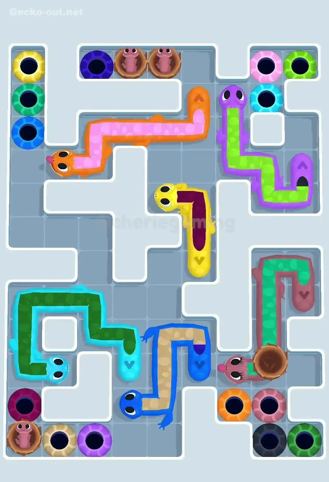 Gecko Out Level 615 Screenshot