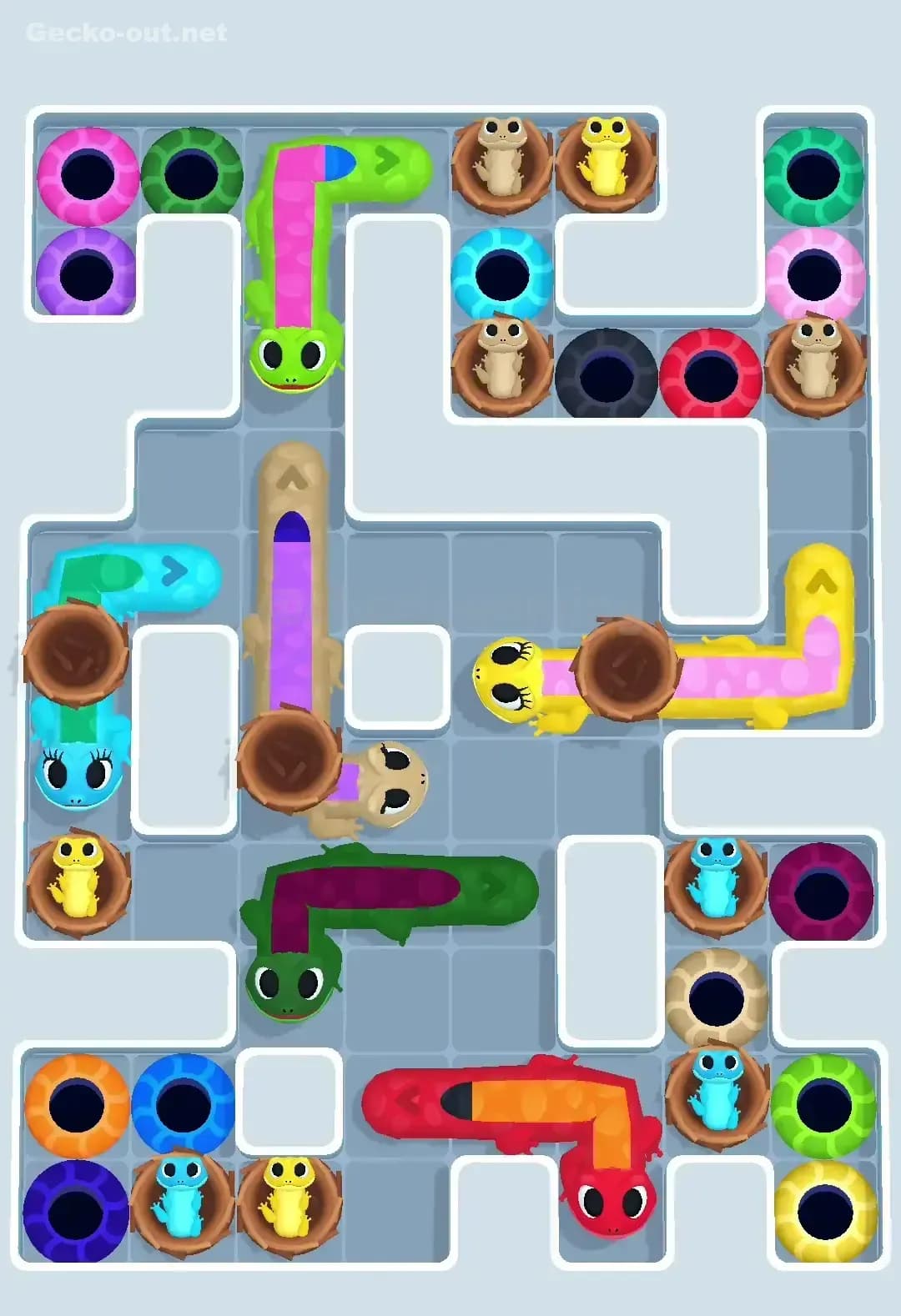 Gecko Out Level 611 Screenshot