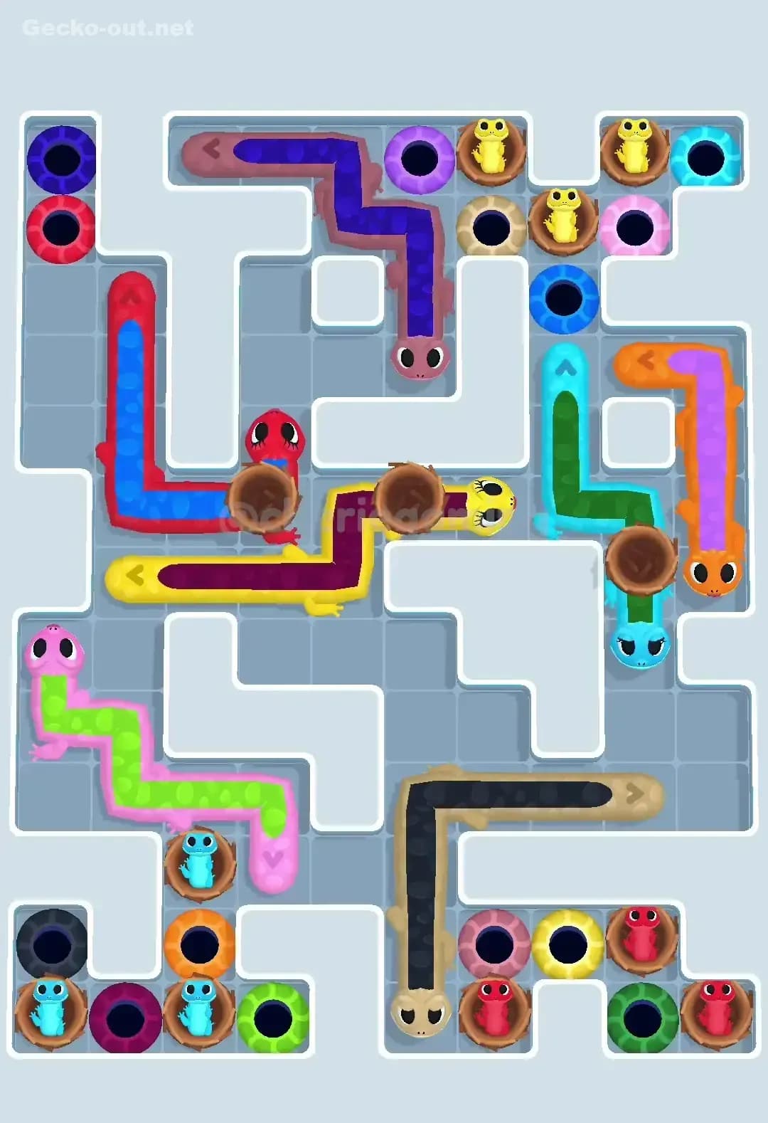 Gecko Out Level 610 Screenshot