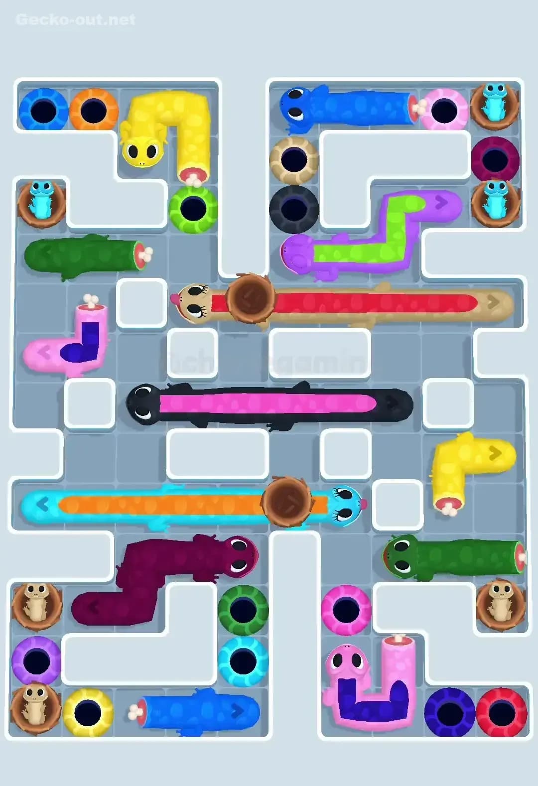 Gecko Out Level 609 Screenshot