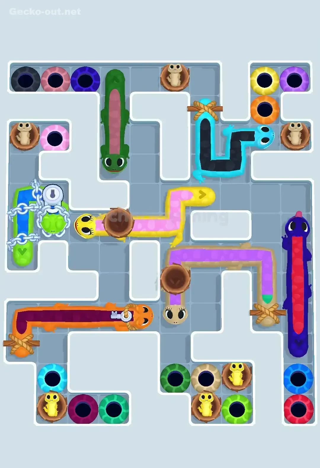 Gecko Out Level 605 Screenshot