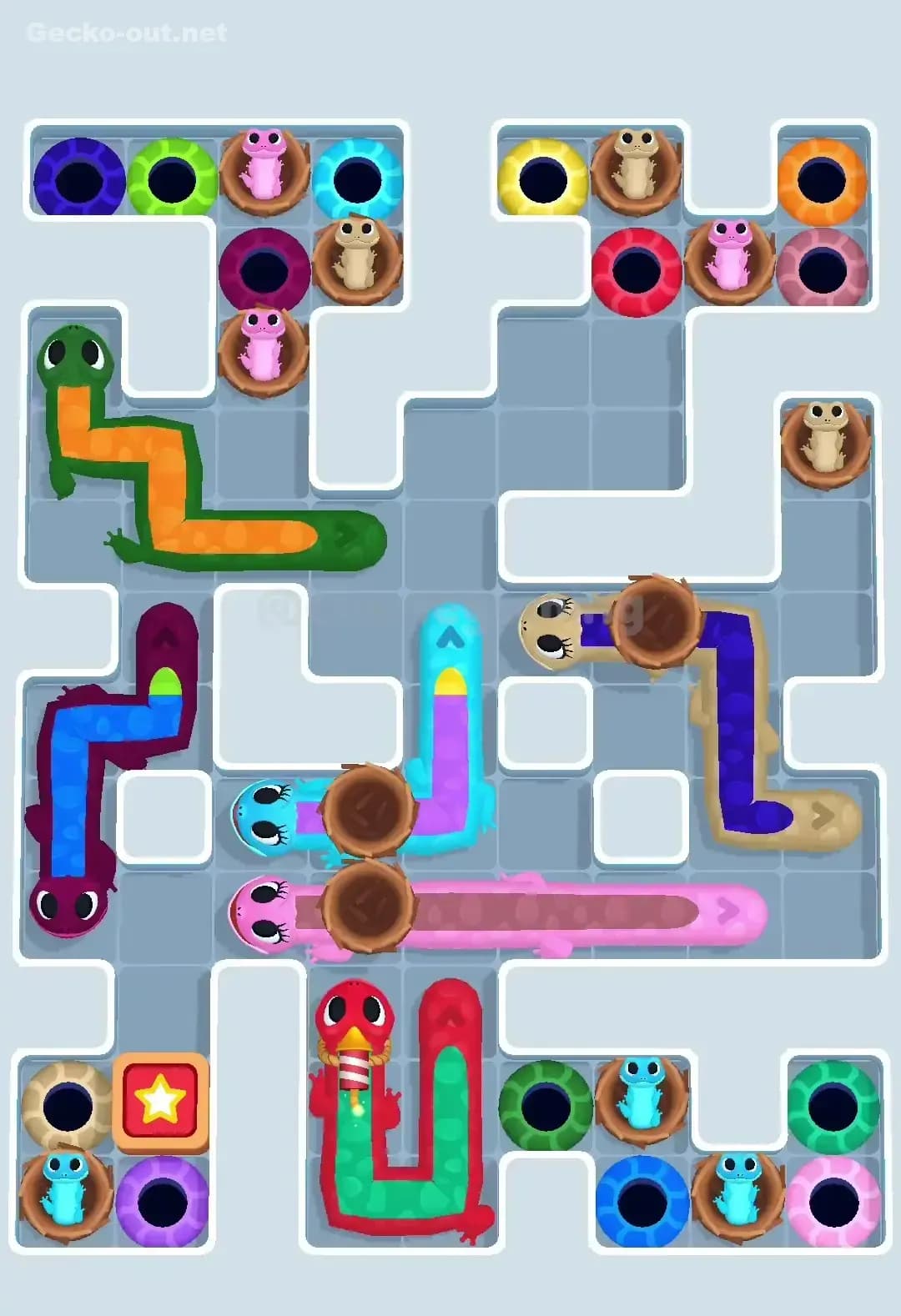 Gecko Out Level 598 Screenshot