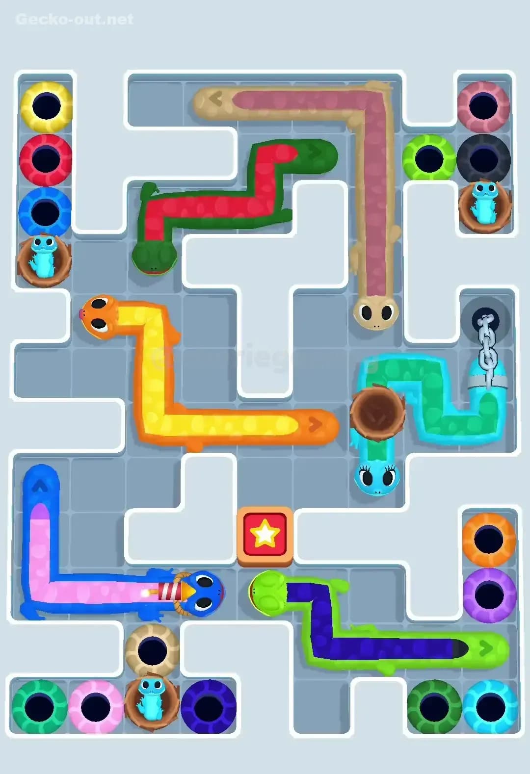 Gecko Out Level 594 Screenshot