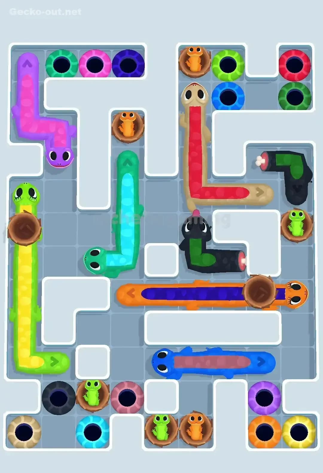 Gecko Out Level 595 Screenshot