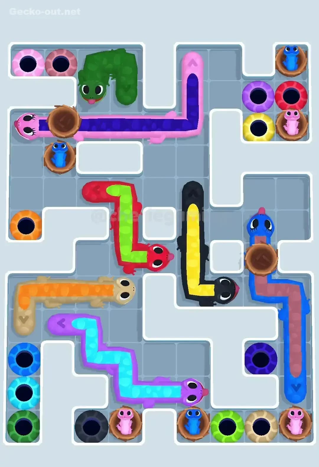 Gecko Out Level 593 Screenshot