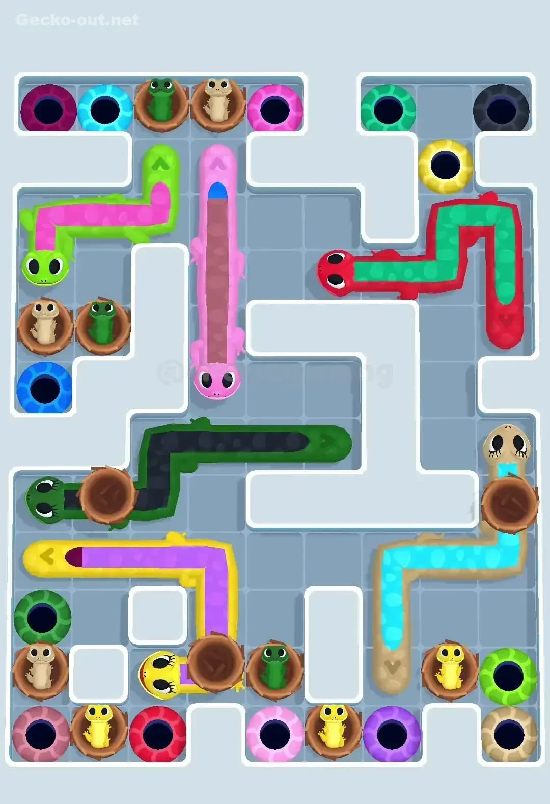Gecko Out Level 587 Screenshot