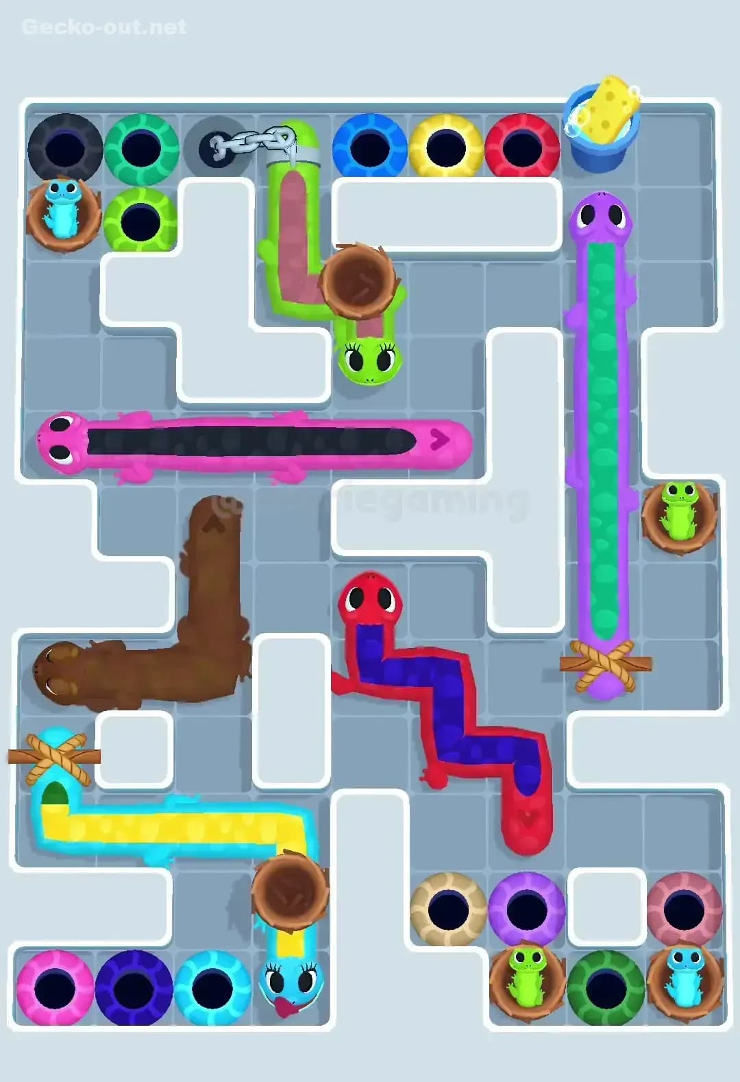 Gecko Out Level 586 Screenshot