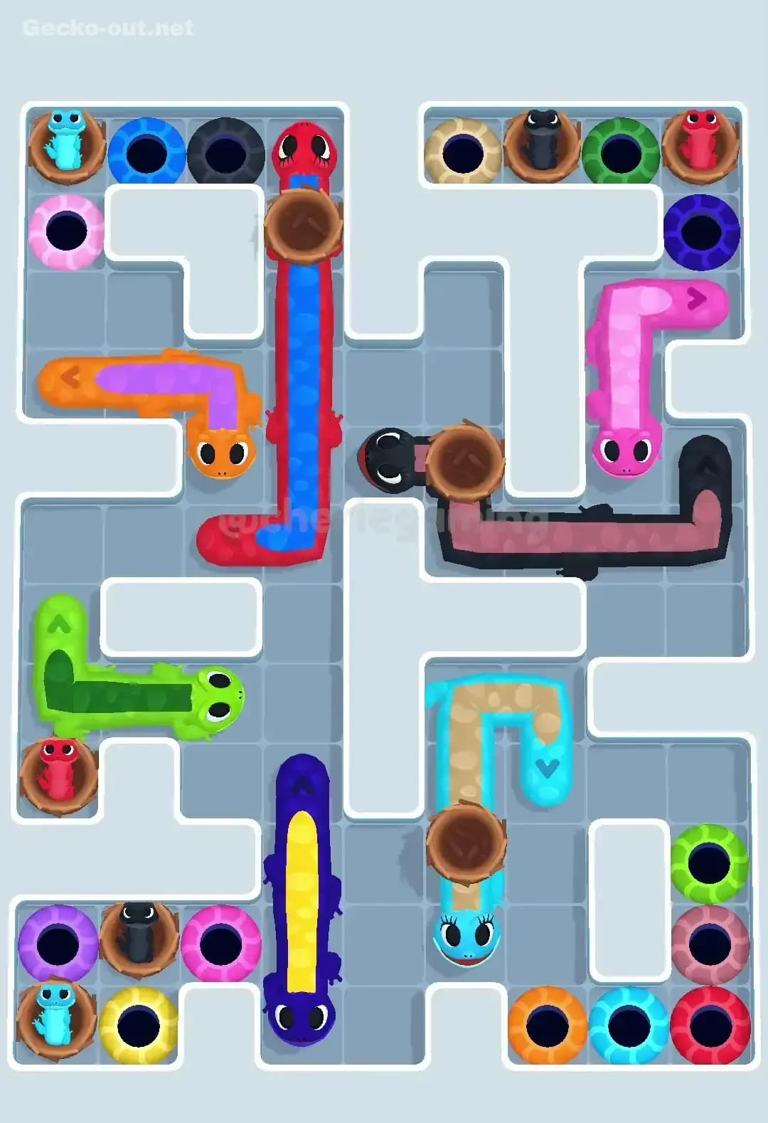 Gecko Out Level 585 Screenshot