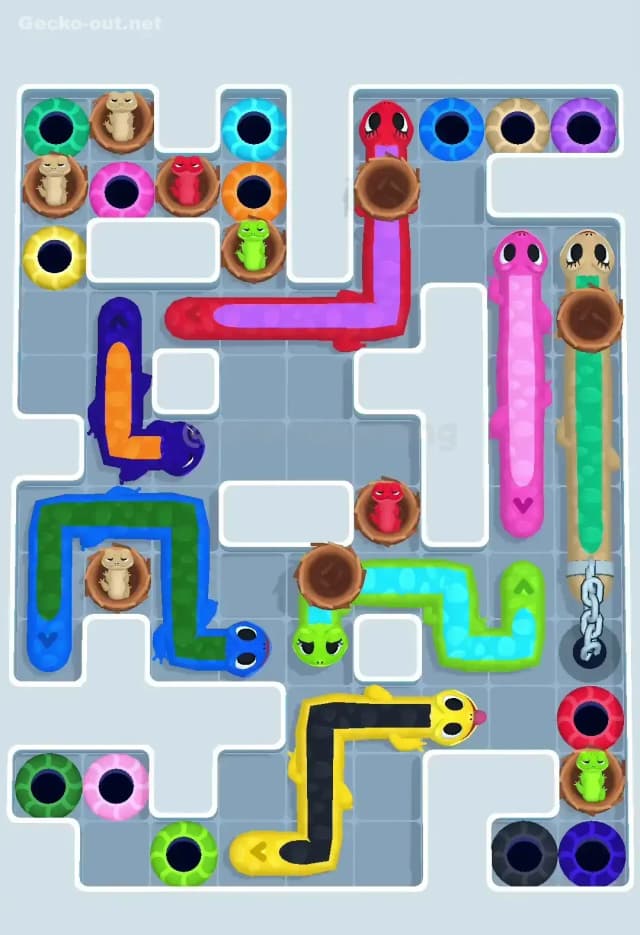 Gecko Out Level 584 Gameplay