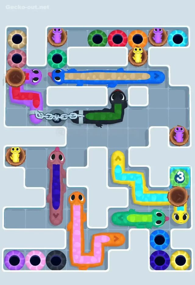 Gecko Out Level 581 Gameplay