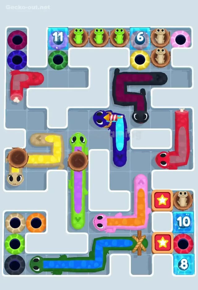 Gecko Out Level 582 Gameplay