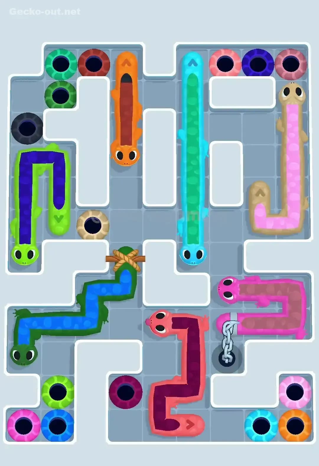 Gecko Out Level 571 Screenshot