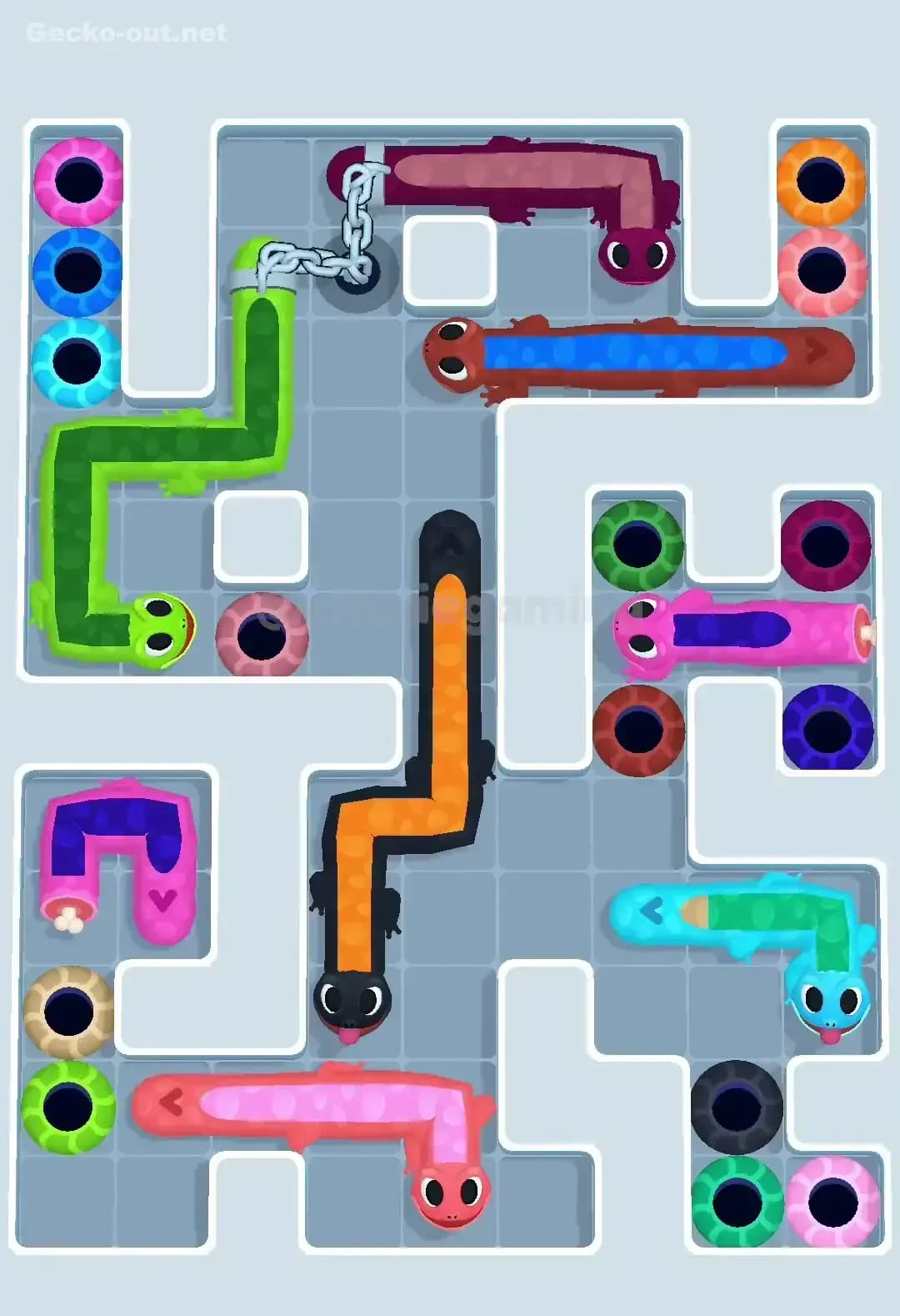 Gecko Out Level 566 Screenshot