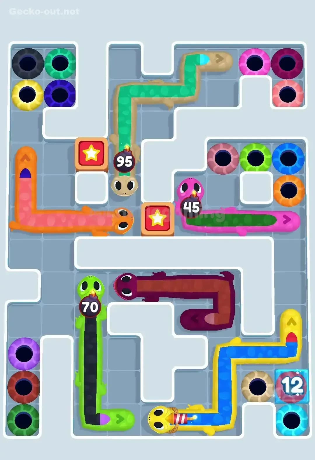 Gecko Out Level 567 Screenshot