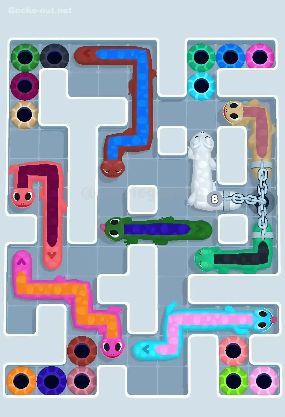 Gecko Out Level 563 Screenshot