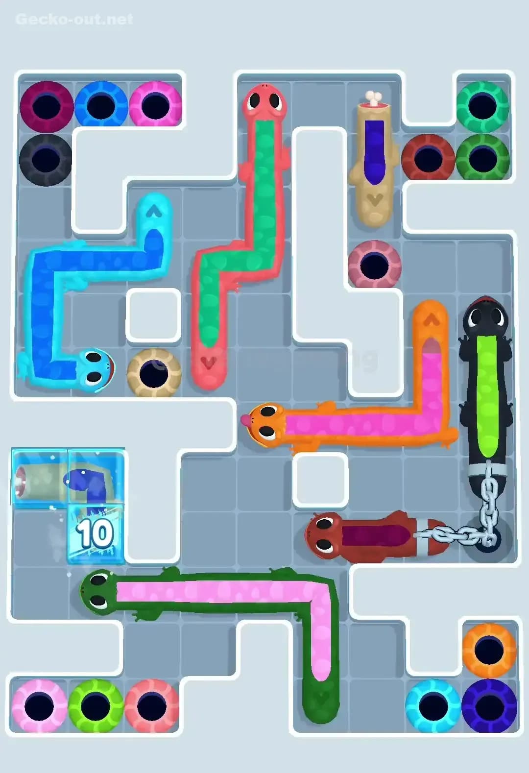 Gecko Out Level 551 Screenshot