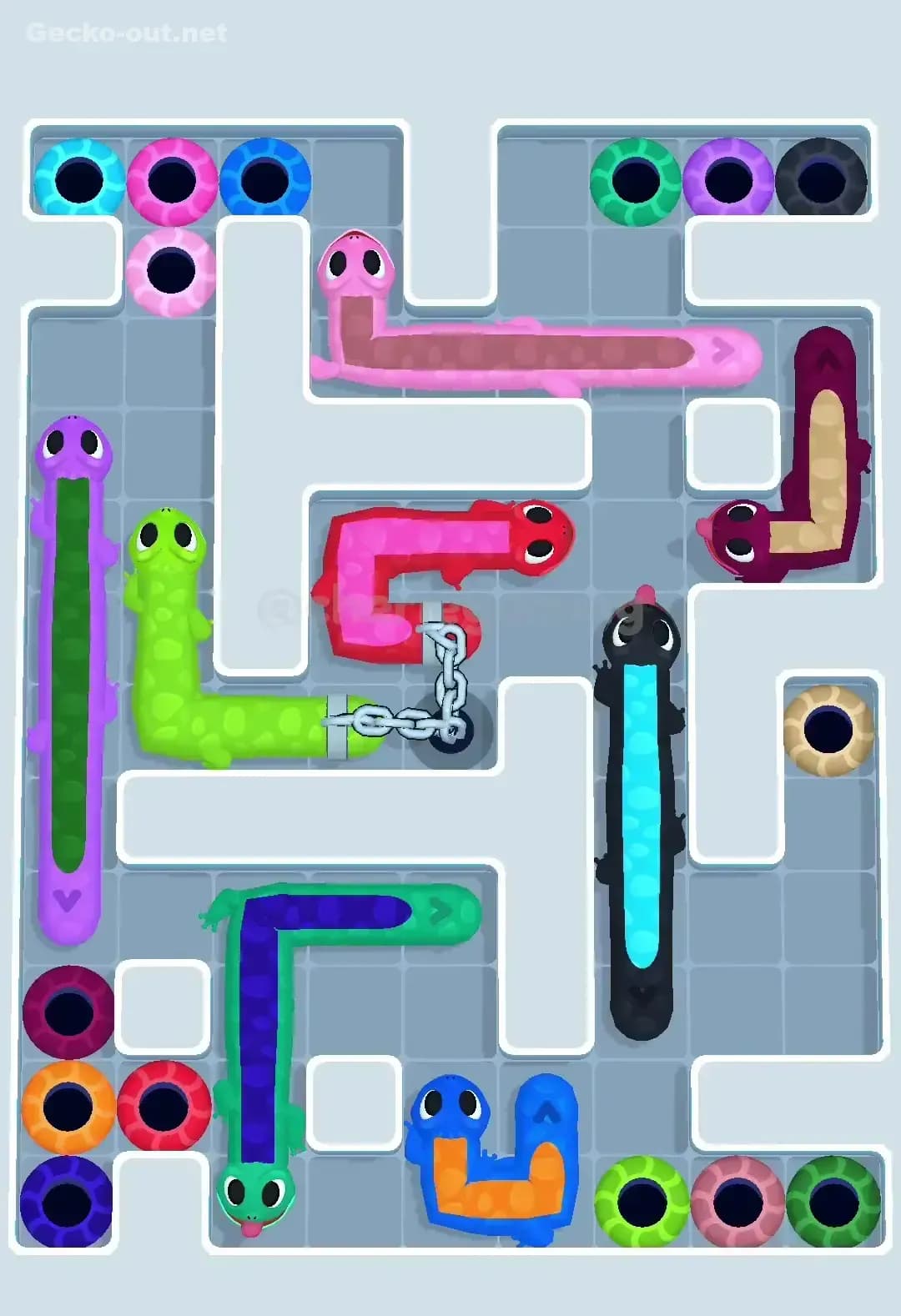 Gecko Out Level 549 Screenshot