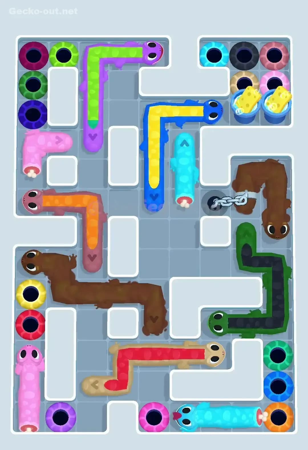 Gecko Out Level 541 Screenshot