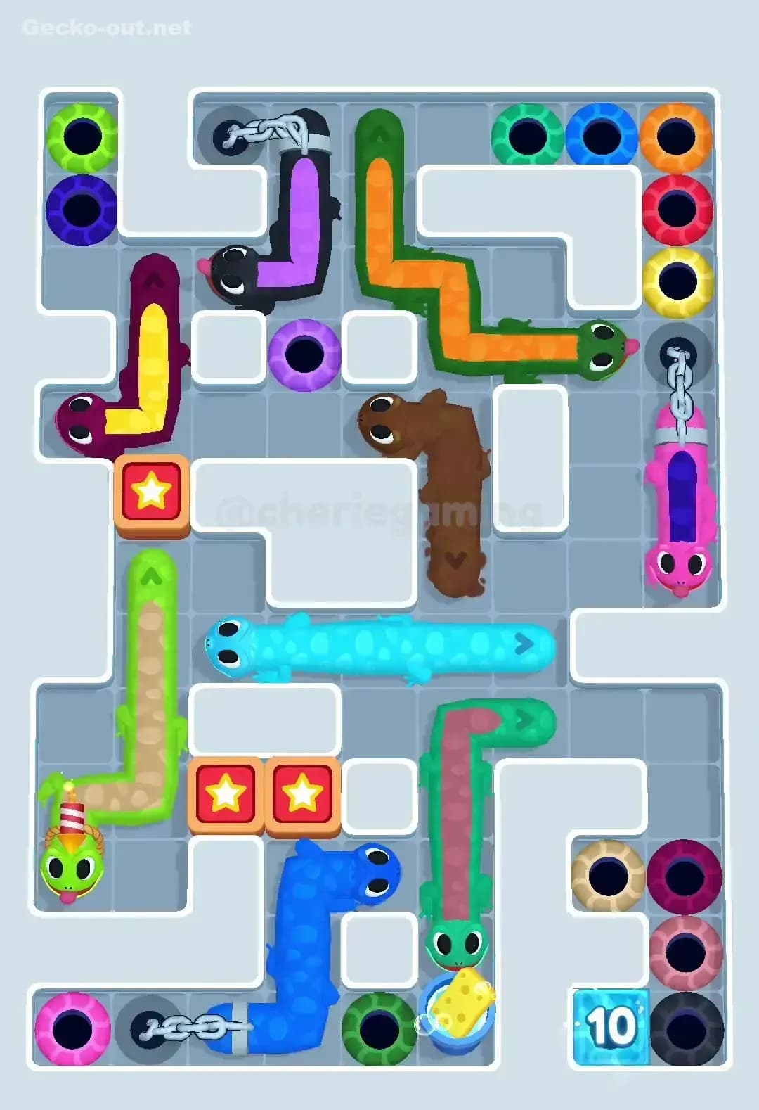 Gecko Out Level 539 Screenshot