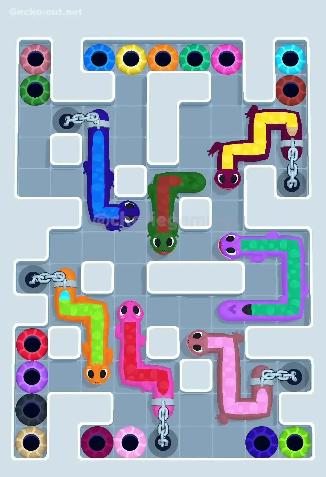 Gecko Out Level 534 Screenshot