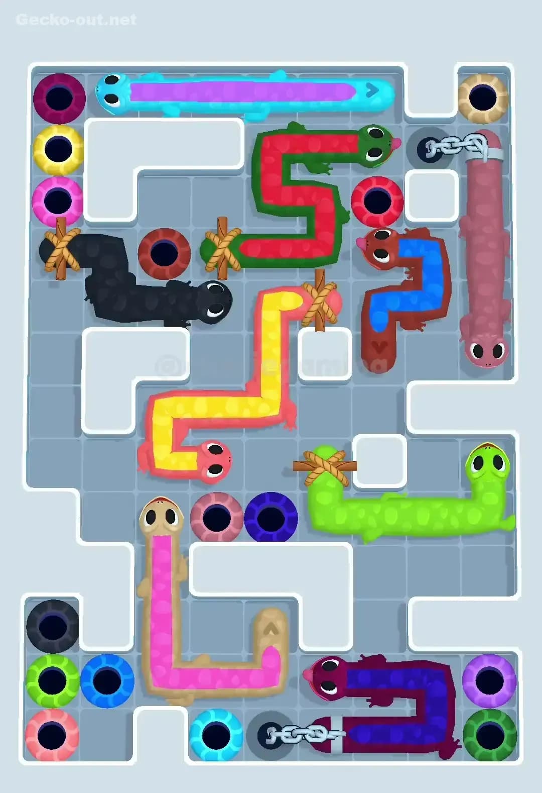 Gecko Out Level 533 Screenshot