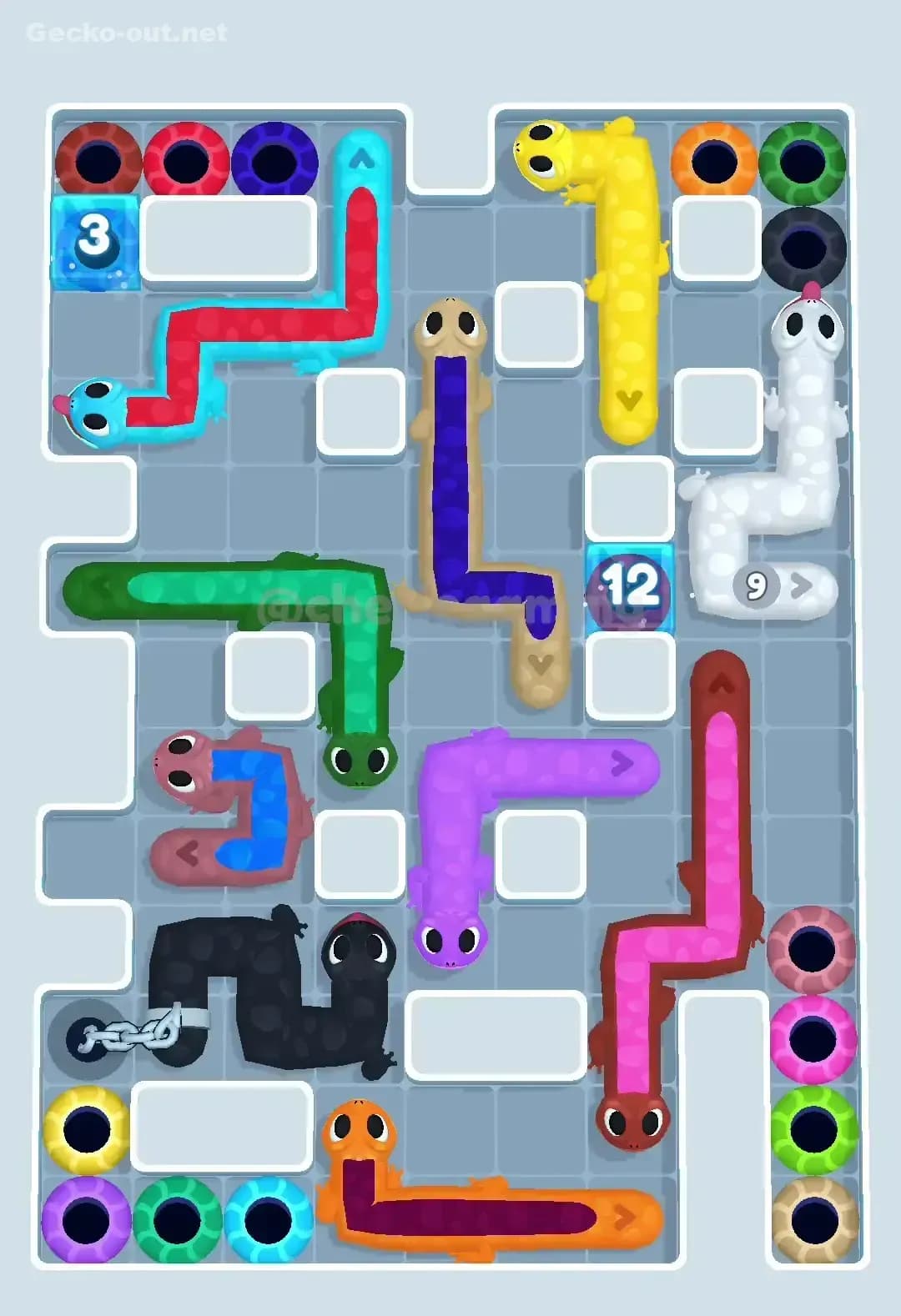 Gecko Out Level 525 Screenshot