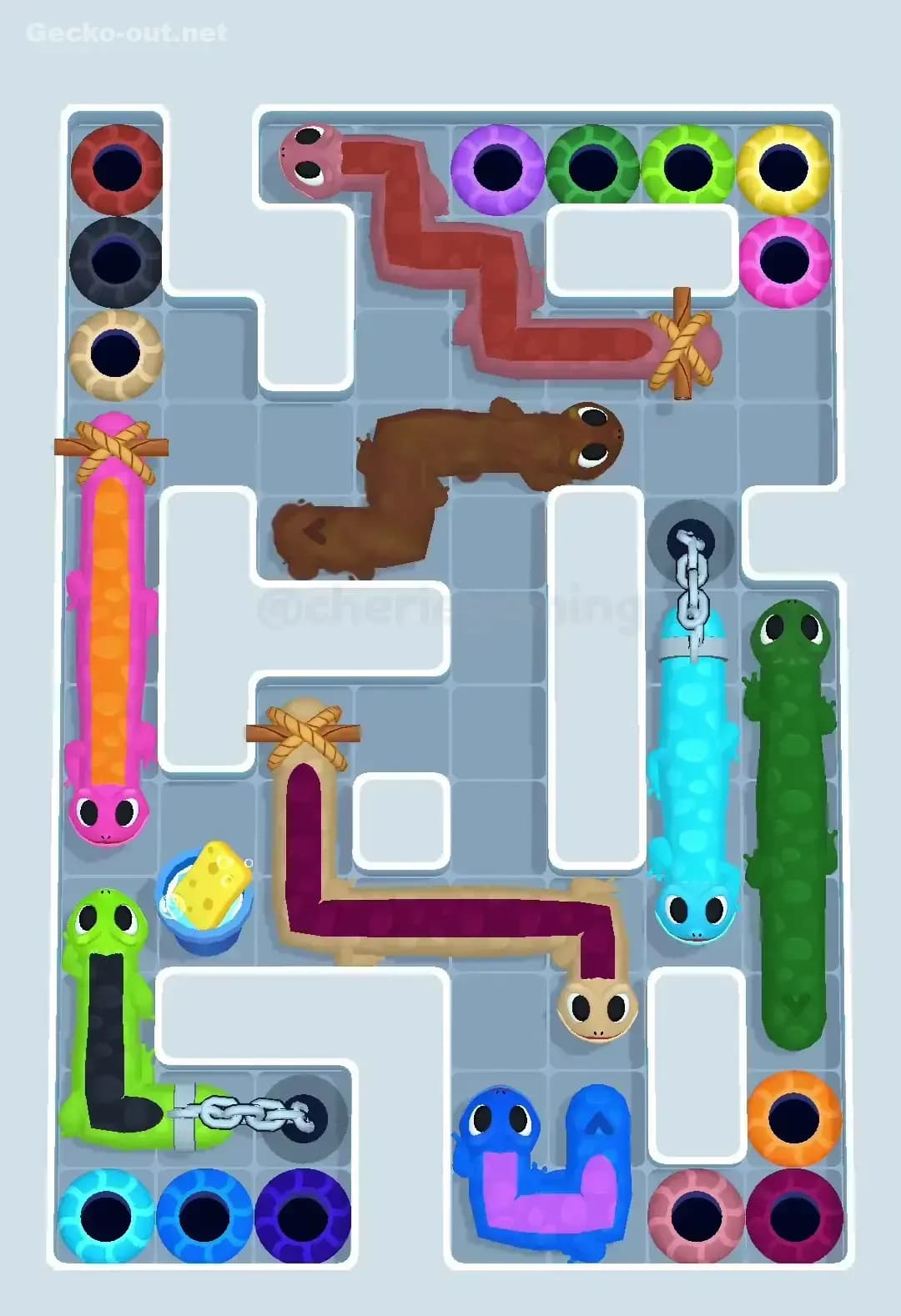 Gecko Out Level 524 Screenshot