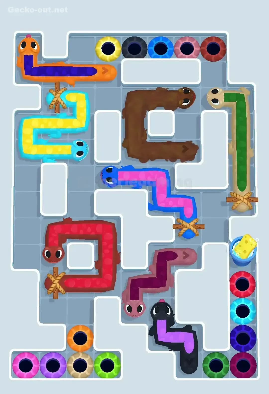Gecko Out Level 521 Screenshot