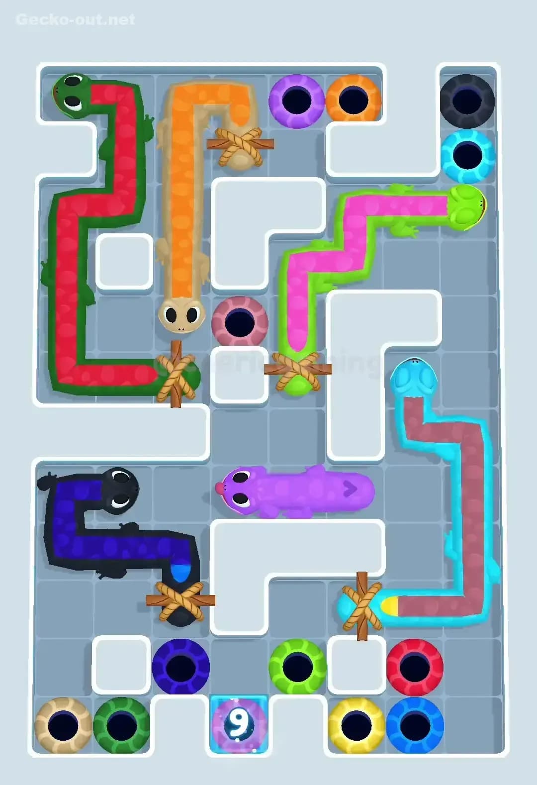 Gecko Out Level 518 Screenshot